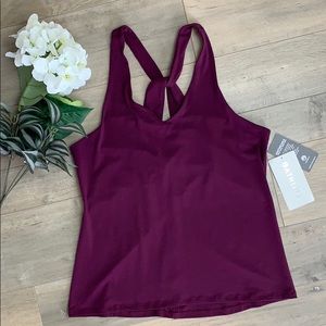 Athleta Essence Crossback Tank SXXS Purple NWT